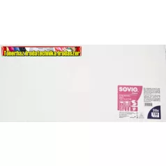   SOVIO kéztörlő, 100% cellulóz, hófehér, Z/V hajtogatott, 2 rétegű, 150 lap/cs ,20cs/dob PP20869