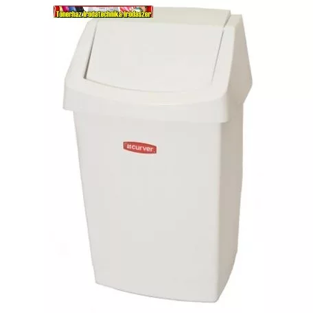 CURVER Click-It Billenős szemetes, 25l,  fehér