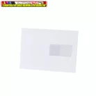LC/5 szilikonos jobb ablakos 45x90mm boríték 500db/doboz 162x229mm (LC5) 