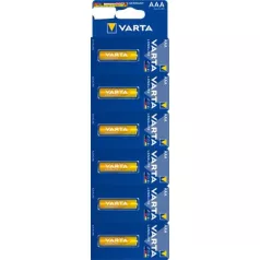   VARTA Longlife Kartella Elem micro ceruza AAA  alkáli LR03 6db/cs  db-ár