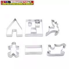 55990C  Sütikiszúró forma - 3D mézeskalács házikó