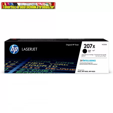 HP W2210X black eredeti toner 207X 3,15k