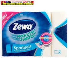 ZEWA Zewa Wisch&Weg sparblatt háztartási papír kéztörlő 4 tekercses (2 rétegű)