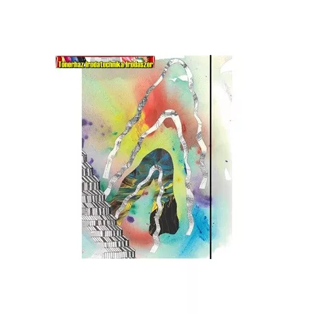 Gumis mappa karton pd A/4 Illusions vegyes