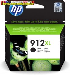 Hp 912XL black (3YL84AE) eredeti tintapatron