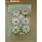 Facsipesz tavaszi virág figurás 2,5x2,5x0,3 cm 6 db/csomag(fa csipesz)