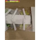 Facsipesz tavaszi virág figurás 2,5x2,5x0,3 cm 6 db/csomag(fa csipesz)