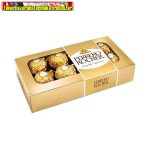   Ferrero rocher 100g Tejcsokoládéval és mogyoródarabkákkal borított ropogós ostya (8szemes)