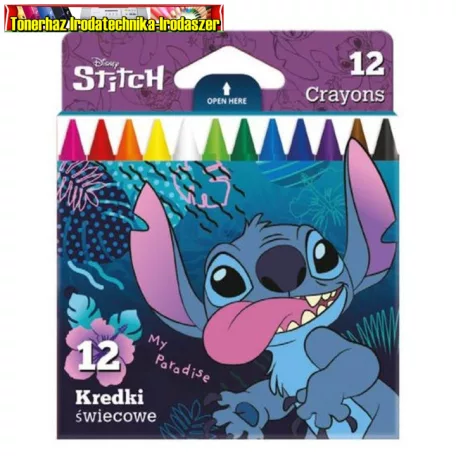 Zsírkréta, 12 darabos, Stitch