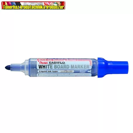 PENTEL EASYFLO Táblamarker 2mm, kerek, utántölthető  kék