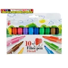  ICO Süni vastag filctoll készlet, 1-3 mm, 10 különböző szín