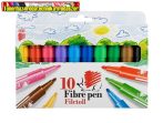    ICO Süni vastag filctoll készlet, 1-3 mm, 10 különböző szín