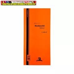   Nyomtatvány, Kézbesítő könyv 100lap,os 130x297mm, C.5230-29 PÁTRIA
