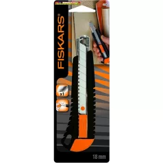   FISKARS-BARKÁCSKÉS Snitzer  18mm (Univerzális kés 18mm sniccer) (Barkácskés) 1003749