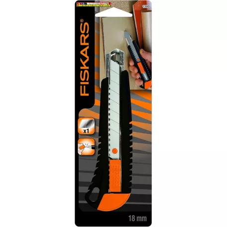 FISKARS-BARKÁCSKÉS Snitzer  18mm (Univerzális kés 18mm sniccer) (Barkácskés) 1003749