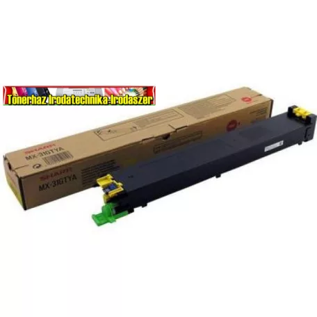 SHARP MX31GTYA TONER YELLOW (EREDETI) 15K