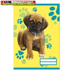   Füzet pd kisalakú 32 lapos 14-32 vonalas Colores Cute Animals 1. osztály
