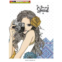   Füzet, tűzött, A5, kockás, 80 lap, SHKOLYARYK, You are special, vegyes (27-80)(27-32)