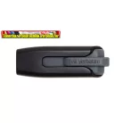 VERBATIM V3 Pendrive, 16GB, USB 3.2, 60/12 MB/s, fekete-szürke