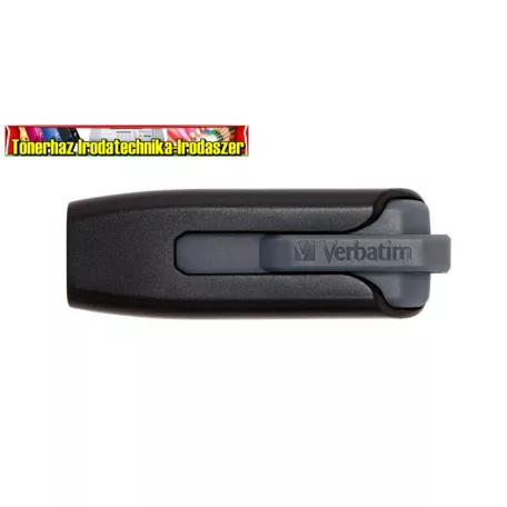 VERBATIM V3 Pendrive, 16GB, USB 3.2, 60/12 MB/s, fekete-szürke