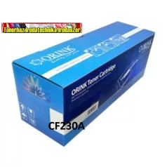  Utángyártott CF230A (30A)  ORINK PRÉMIUM  TONER NEW CHIP!  FEKETE  HP nyomtatóhoz