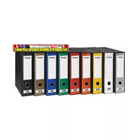 FORNAX Prestige prémium tokos iratrendező A/4 80mm kül.színben