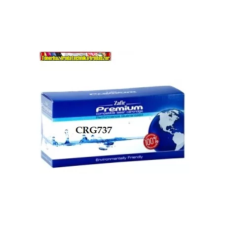 Canon CRG737 ZAFÍR Prémium  utángyártott nagy kapacítású Toner 2,2K (CRG-737;CRG 737) 
