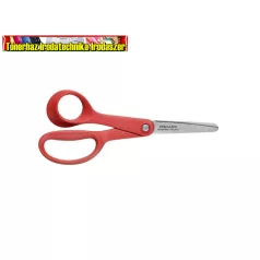  FISKARS First, piros olló, iskolai, 13 cm, balkezes,