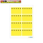   Herma dekormatrica fagyasztható sárga címkék 26x40 mm No.3771