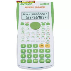   ANTILOP A-8200C SZÁMOLÓGÉP TUDOMÁNYOS 240 FUNKCIÓS ,ZÖLD