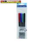    Centropen 2536 Alkoholos marker készlet, 1mm, kerek hegyű, 4 klf. szín ( 2536/4 )