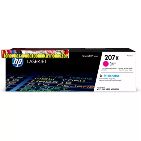 HP W2213X magenta eredeti toner 207x 2,45k
