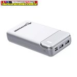   BeePower BP-20 20000mAh hordozható akkumulátor fehér (powerbank)