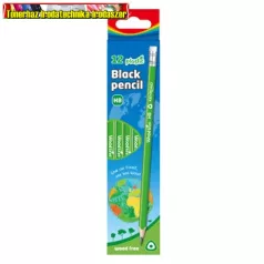   KEYROAD Grafitceruza háromszögletű  famentes HB radíros KR972394
