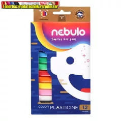 Nebulo gyurma 12 színű  200gr