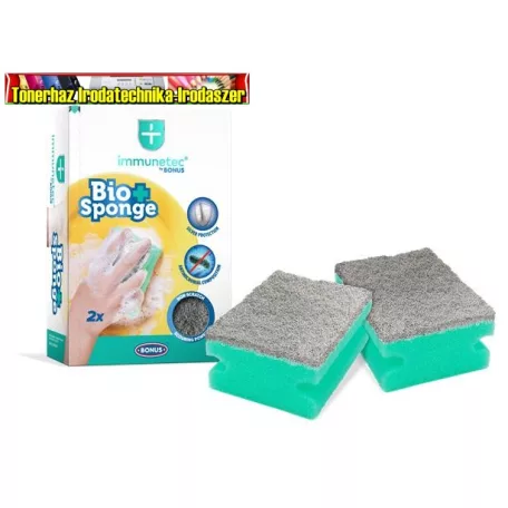 BONUS Bio Sponge Immunetec mosogatószivacs, 2 db/cs