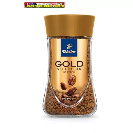 TCHIBO Gold Selection Instant kávé, 200 g, üveges