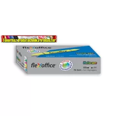   FLEXOFFICE Szövegkiemelő, 1,0/4,0 mm, kétvégű,  "HL01", sárga