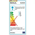 Asztali lámpa, LED MAUL Arc, fekete