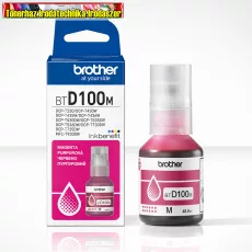 Brother BTD100M eredeti Tintatartály magenta 48,8ml Brother BTD100M eredeti Tintatartály magenta 48,8ml