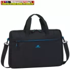 RIVACASE Notebook táska, 15,6", Regent 8037, fekete