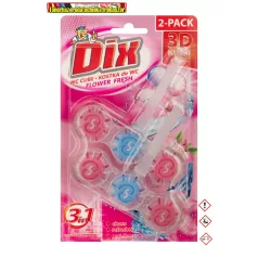 Dix 3D Wc illatosító  2x40g Flower Fresh