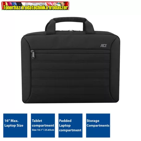 ACT AC8525 notebook táska 15,6" Black (AC8525)