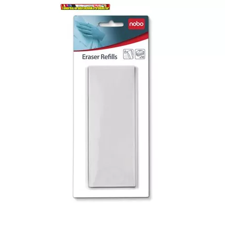  NOBO filc betét cseréhető táblatörlőhöz (refill) , 10 db, (filces betét) (VN34497)