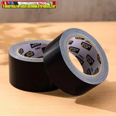 DELI RAGASZTÓSZALAG  SZÖVETES 48mmx20m FEKETE - A616