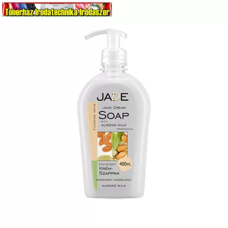 Jade folyékony krémszappan pumpás 400ml Almond Milk