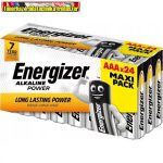   Energizer ALKALINE POWER mikro ceruza elem, AAA  24db/cs, db-ár