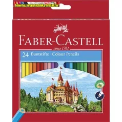   Faber-Castell Színes ceruza készlet  24db-os  111224 (120124) vármintás