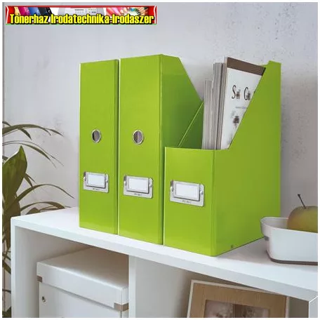  LEITZ Click&Store Iratpapucs, PP/karton, 95 mm, zöld