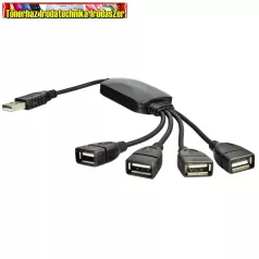 Akyga AK-AD-13 USB2.0 4Port Hub Black